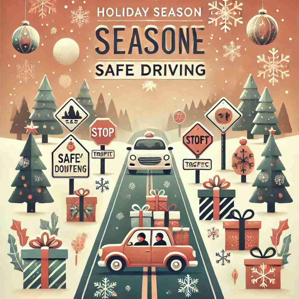 Holidays safe driving
